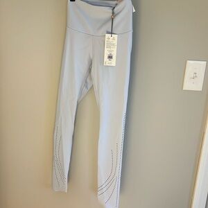 NWT Calia XS Power Sculpt Perforated Leggings - Halogen Blue